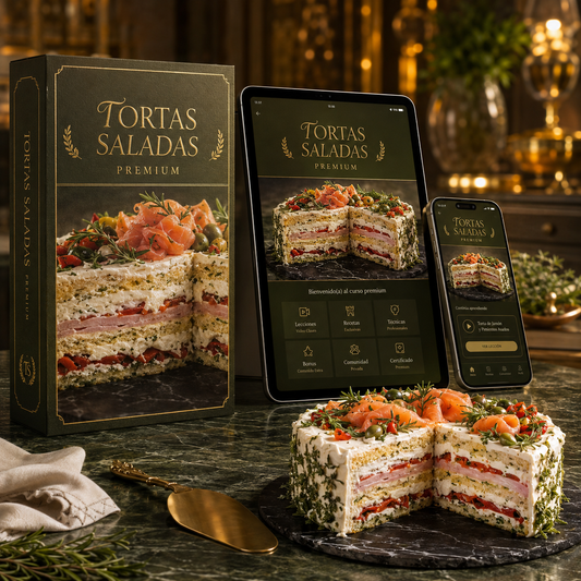 🥪Tortas saladas Premium + 8 bonos de regalo